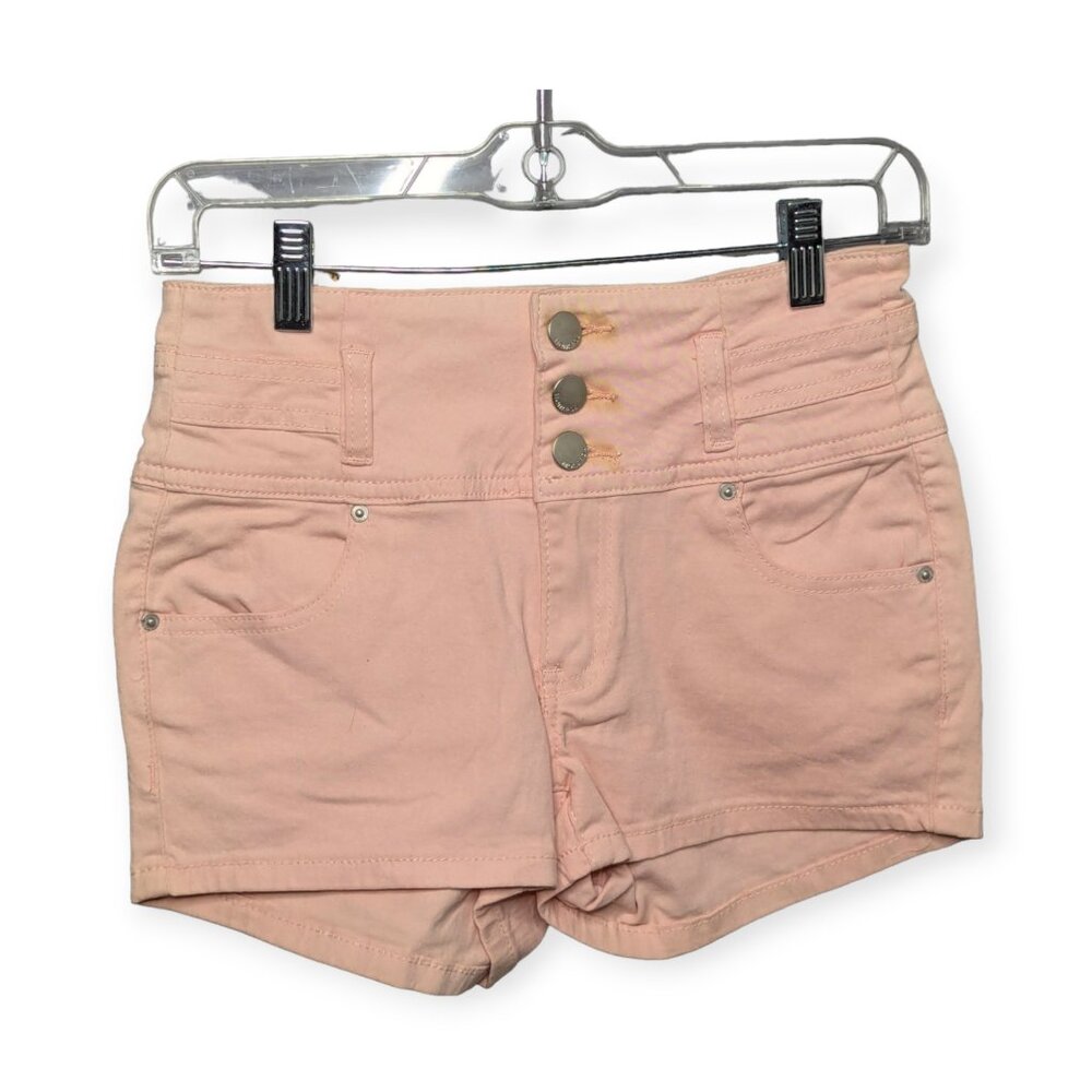 Monarda High Rise Peach Shorts Size Medium NWT